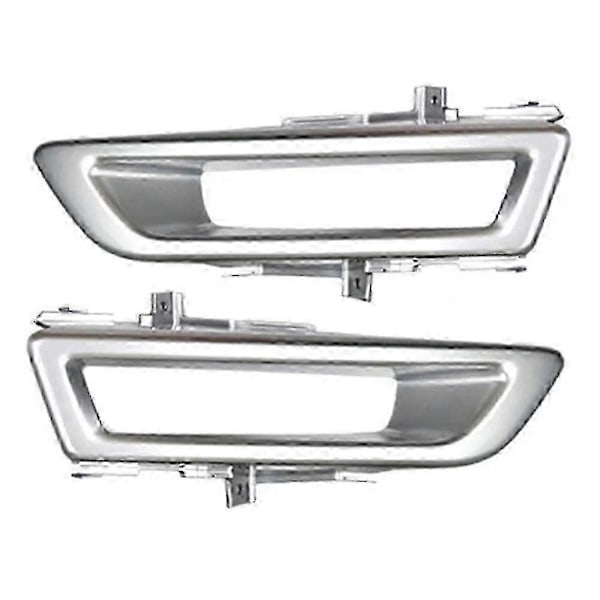 Lr061234 Lr061299 Bil Front Tågelygte Lampe Ramme Dækbeklædning Til L550 2015-2018 Sølv