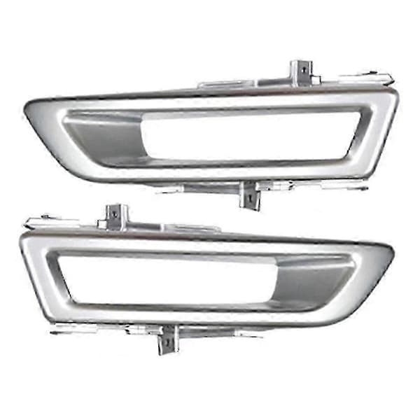 Lr061234 Lr061299 Bil Front Tåkelys Lampe Ramme Deksel Trim For L550 2015-2018 Sølv