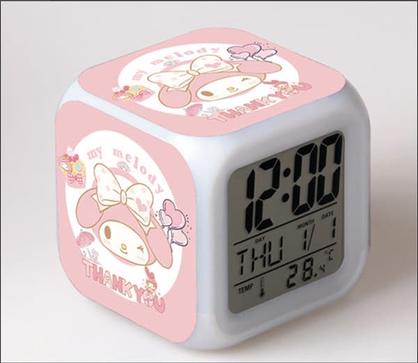 Lille Størrelse 3\" 8cm, Syet, Animation, Baby Seng LED Digital Ala