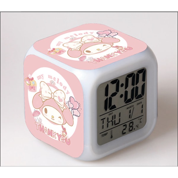 Liten størrelse 3\" 8cm, sydd, animasjon, baby seng LED digital Ala