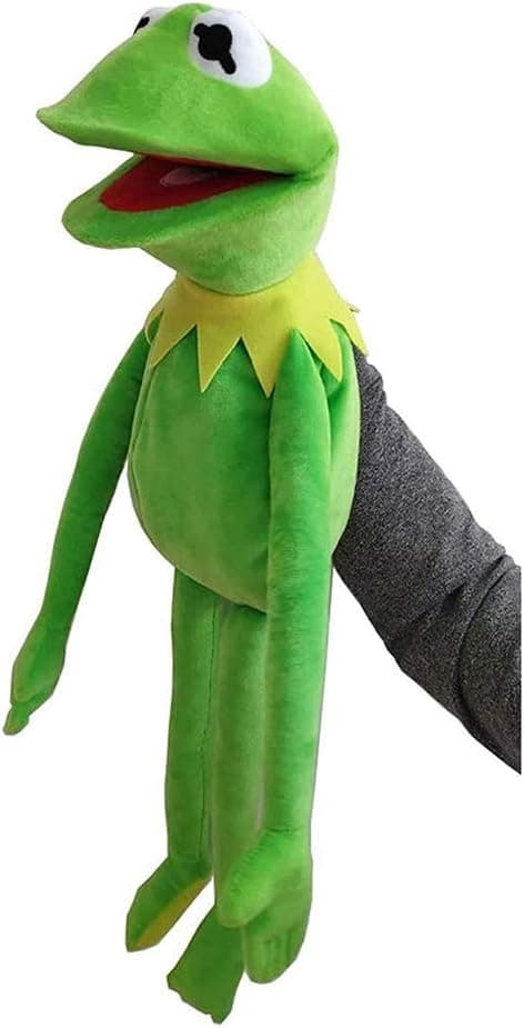 Grodan Dockteater, 60cm Groddocka i Plysch, Mjuk Fylld Djurdocka