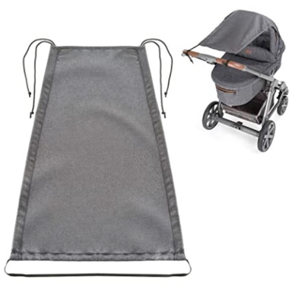 1PCS Gray Baby Stroller Canopy, Sun Cover For Stroller, Universa