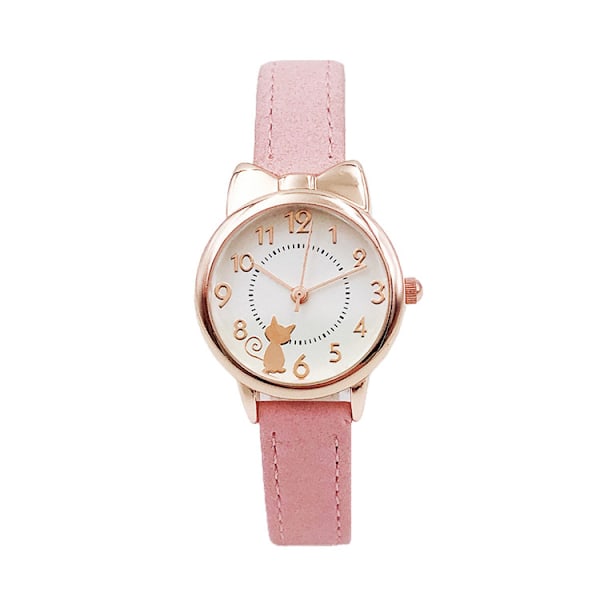 ##/(rosa) multifunktionell flickklocka, studentkvartsklocka##/