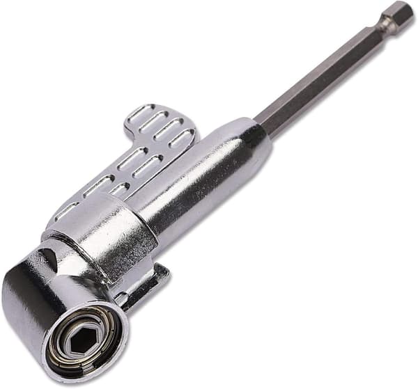 ##/Solrosvinklad skruvmejsel 1/4\" Vinkelhuvud 105° Hexskaft Scre##/