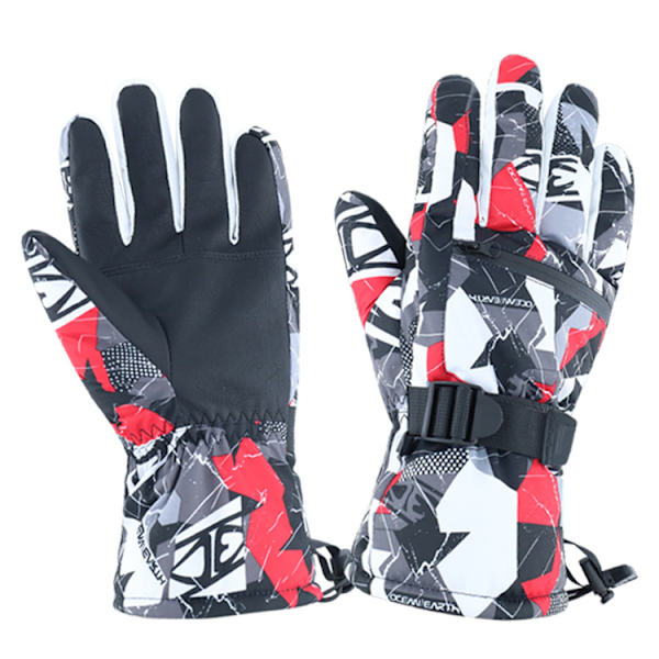 Barn Skidhandskar Snö Snowboarding Vantar Vinter Sport Handskar Wi
