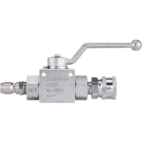 Tool Daily Højtryksrenser Kuglehane Kit 3/8 Tommer Quick Connect
