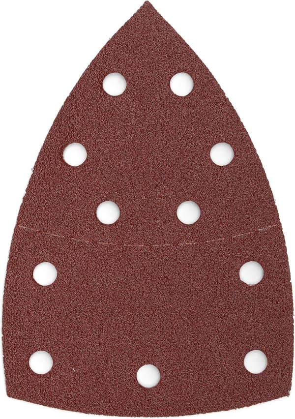 Hiontakolmiot │ 50 kpl │ 11 reikää │ 105 x 152 mm │ 80 hiomapaperi
