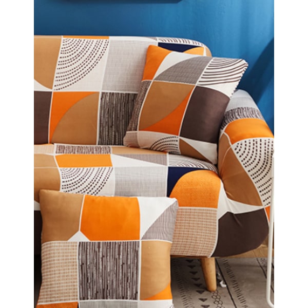 Sofa Betræk 2 Personer 140-180cm Sofa Betræk med Armlæn Moderne Uni