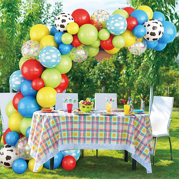 Ballonger 75 stycken iriserande ballongset, för bröllopsdekoration