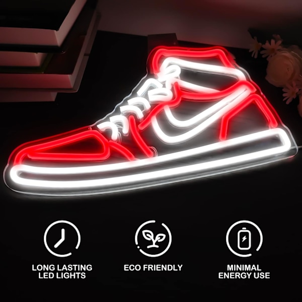 ##/Sneaker-neonkyltti Urheilukengät Neonkyltit Seinälle Himmennettävä LED##/