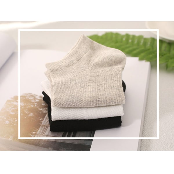 Sportsokker (pakke med 3) Kvindersokker Plus Size Kvindersokker Mesh S