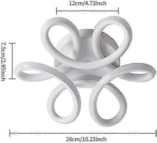 LED Loftlampe, 22W Loftlampearmatur, Moderne Buet Design Lysekrone Lampe til Korridor Balkon