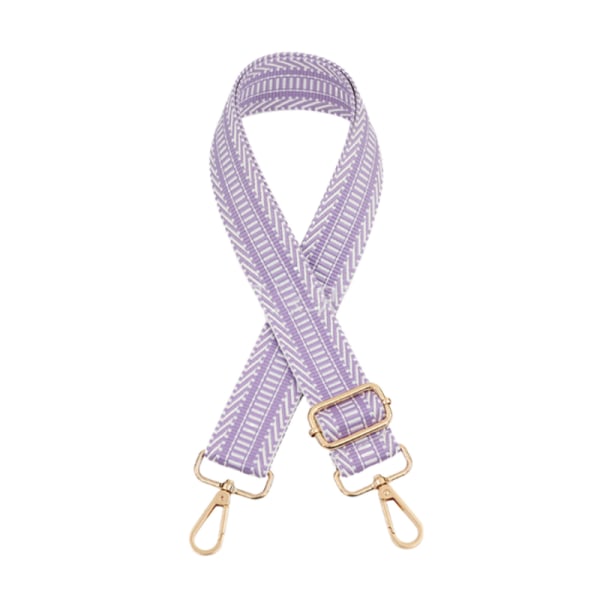 /#/Wide shoulder strap, adjustable, replacement belt,light purple/#/