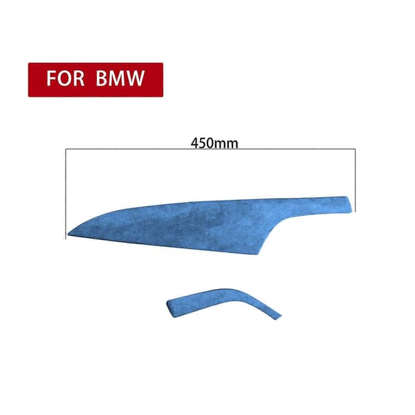 Passagerarinstrumentpanel Skydd AC Ventilationsutlopp Trim Mocka Dekor Passar för 2-serie F22 F23 2012-2016 (Himmelsblå)