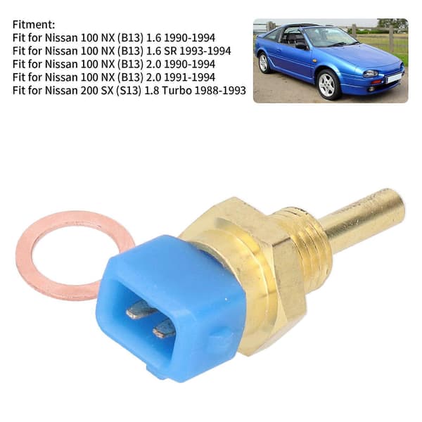 Motorkylvätsketemperatursensor 22630?51E02 Passar Nissan 100 NX (B13) 1.6 1990?1994
