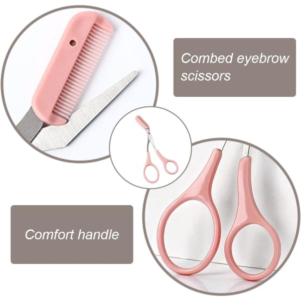 2 st Eyebrow Trimmer Sax Eyebrow Trimmer Set Professionell P