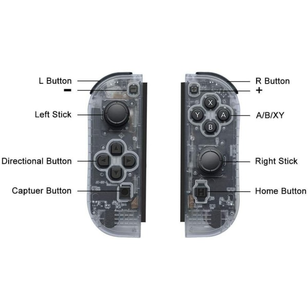 Nintendo Switch Joy Con -ohjain Neon Wireless Gamepad älykkyys