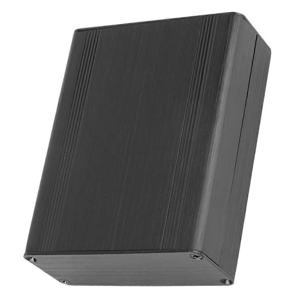 Aluminium Kabinet Split Kredsløbskort Varmeafledning Skærmet Elektricitetsboks 38x88x110mm