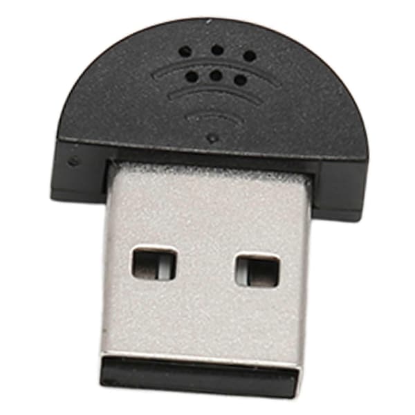 USB Mini Mikrofon Profesjonell Plug and Play Støyreduksjon 360 Graders Omnidireksjonell Bærbar Mini USB 2.0 Mikrofon
