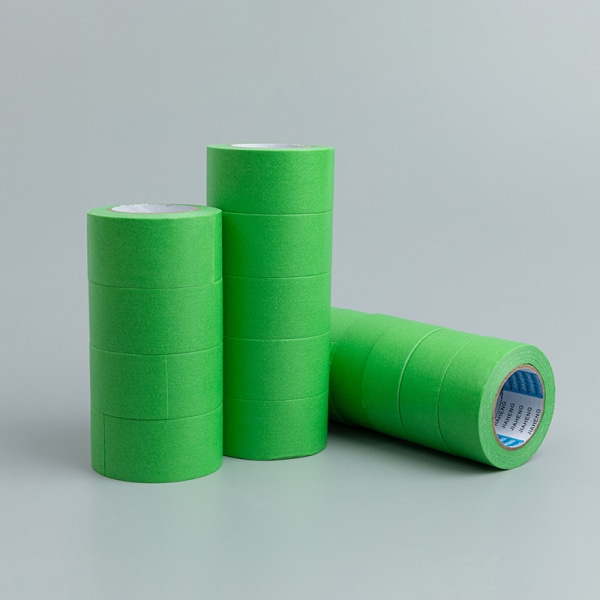 10stk Grønn 24mm Low Tack Painters Masking Tape, Masking Tape fo