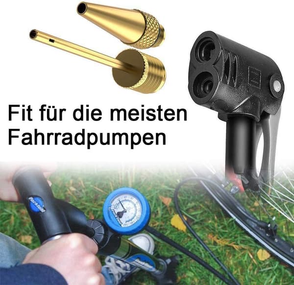DV SV AV sykkelventil adaptersett, sykkelventil adapter, bil v