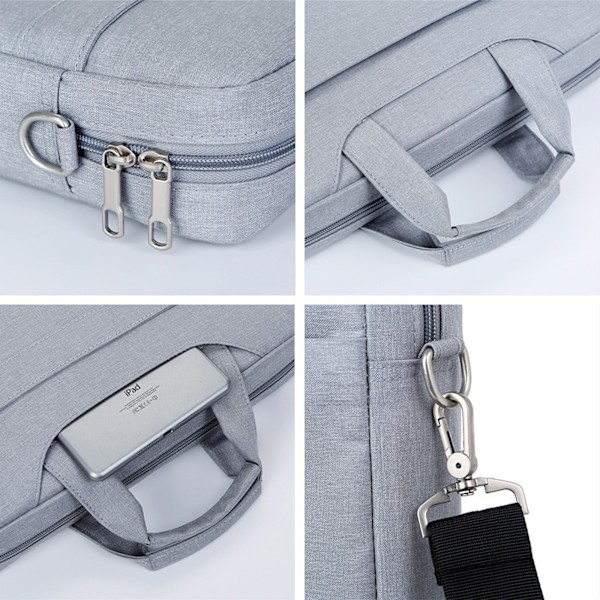 ##/Laptop taske 15,6 tommer laptop rum beskyttelsessystem vandtæt kuffert##/