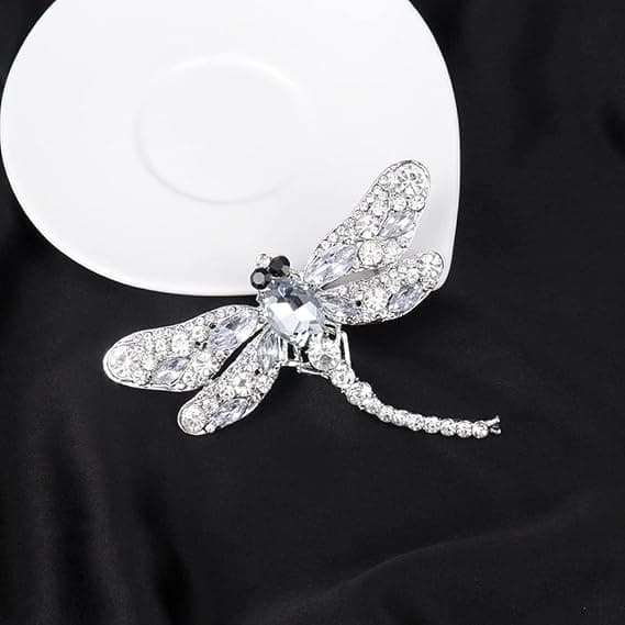 Dyrebrosje, Dragonfly Brosje, Dyreformet Krystallbrosjer, R