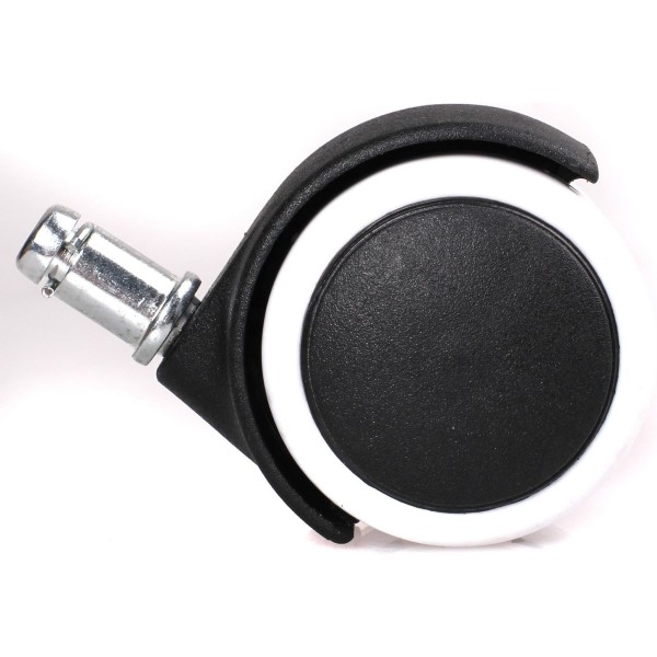 Sett med 5 harde gulv hjul 11mm - for kontorstol, 11/50 mm, W