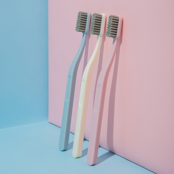 3-pack Manuell Tandborste Clean Hållbar Tandborste