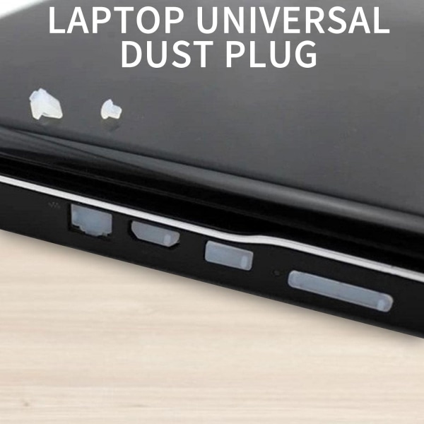 Støvdæksel til bærbar computer, blød silikone Bærbar USB-portdæksel Støvstik