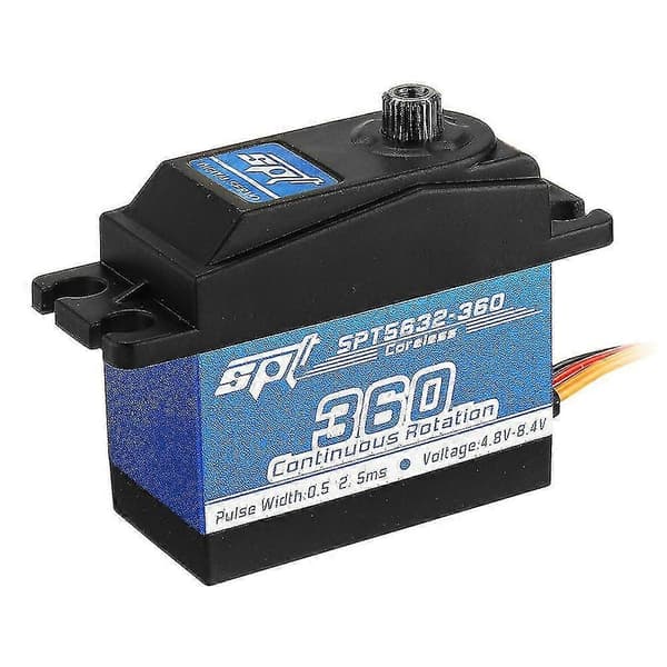 SPT Servo SPT5632-360 Coreless Digital Servo Metal Gear Lager Moment Lineær Ændring Til RC Robot