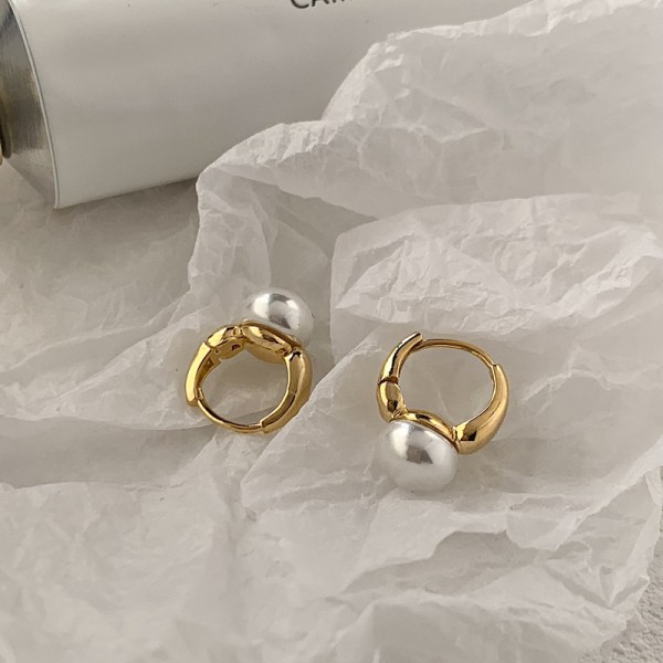 1 Par Design Let Luxury En Perle Ørestikker Kvinder Elegance