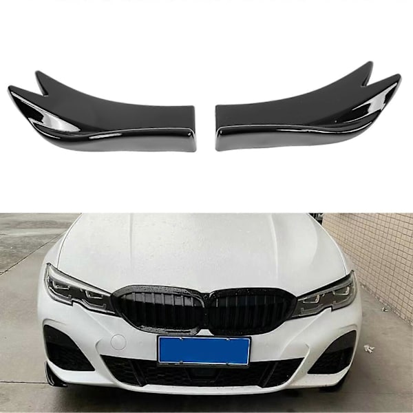 Universell bakre stötfångarläppdiffusor splitter spoiler bakre läppskydd för bil