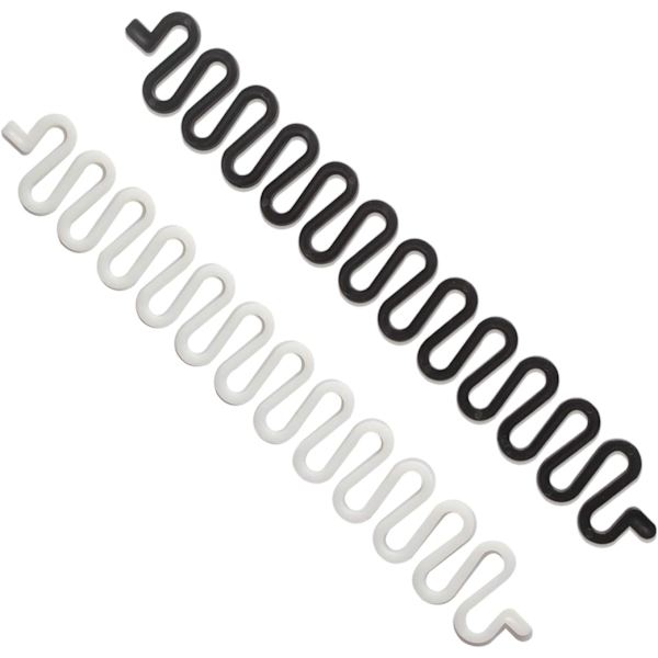 2 st Hårflätaverktyg Mode Fransk Klämma Frisyr Twist Brai