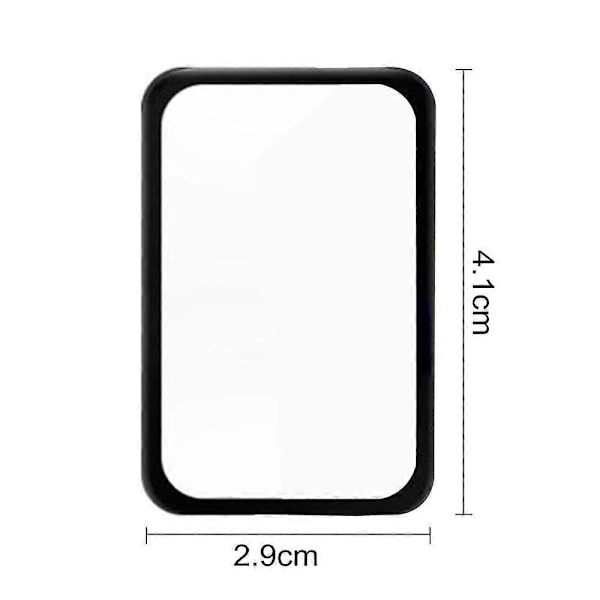 2 stk. Beskyttelsesfilm for klokke til Galaxy FIT 3 Klar Full Dekning Skjermbeskytter Anti-ripe TPU Myk Beskyttelse Eksplosjonssikker 3D Buet Sensitiv Berøring A