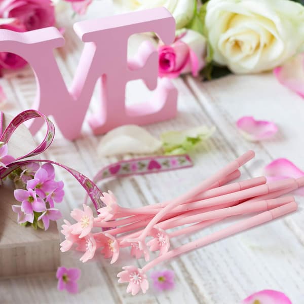 10 Blomsterpenne Kirsebærblomst Blomst Pen Sød Blækpen Bla