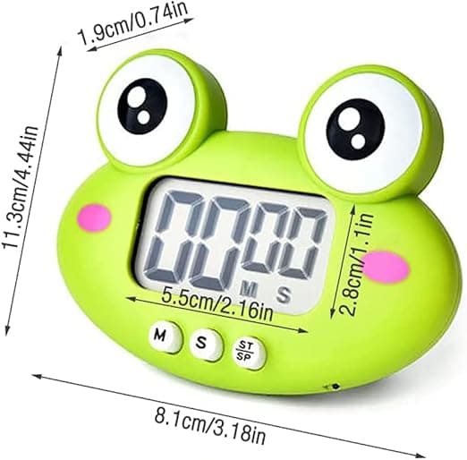 Kjøkkentimer, Kjøkkentimer med LCD-skjerm, Magnetisk Kjøkken