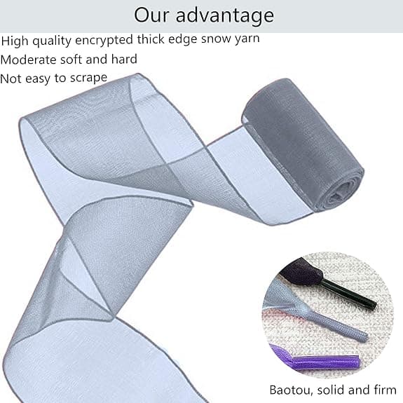 3 Paria Organza-nauhoja Silk Satin Ribbon Flat Shoelace Flat Ri