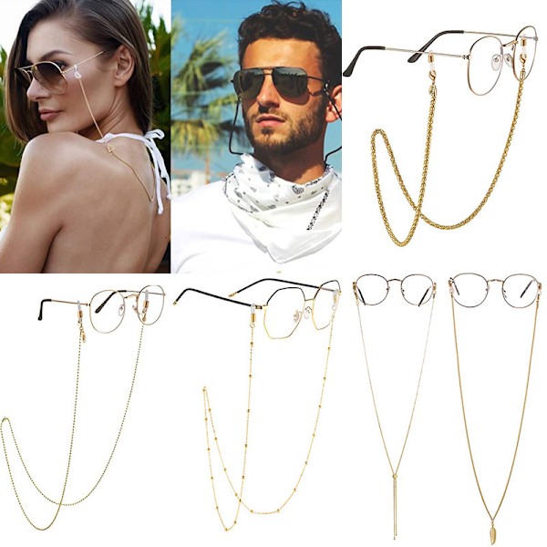 1 Brik (sort - stil 7) Brillegeder Stylish Briller Beholder