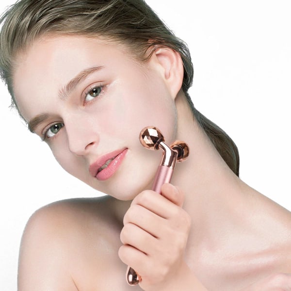 3-I-1 Elektrisk Jade Rulle 3D Rulle Ansigtsrulle & Ansigtsmassage