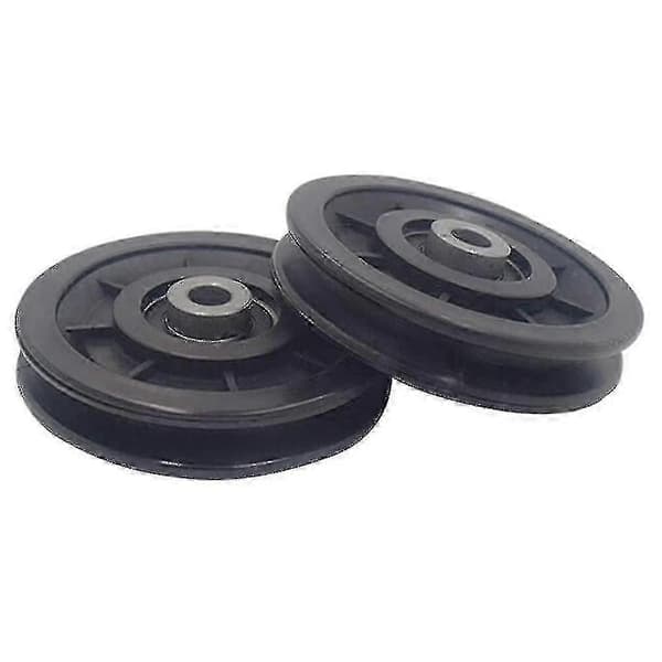8 st 90 mm Rullrullar Nylonlager Rullar Gym Utrustning Delar Fitnessutrustning Delar