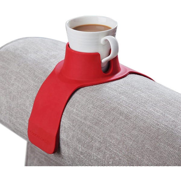 Den ultimata mugghållaren för din soffa, Rosso Röd
