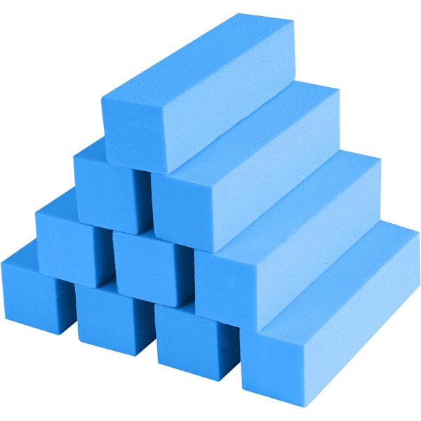 10 stk. Neglebufferblok, Professionel 120 Grit Negleslibeblok