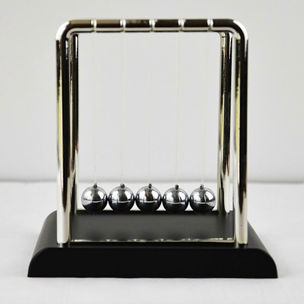 Experiment Newton Pendel Slitstark Klassisk Metall Experiment Newton Vagga för Fysik på Gymnasiet L
