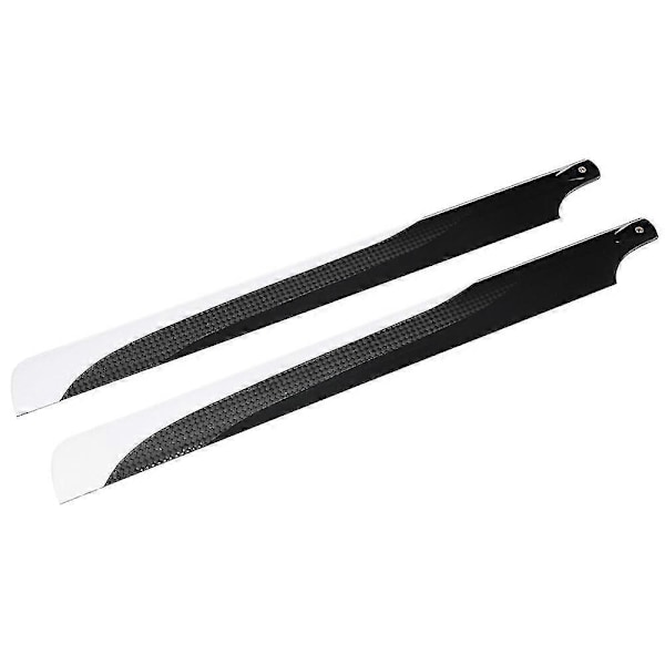 1 par PUDU 330mm Kolfiber Huvudrotor Blad Propeller För RC Helikopter