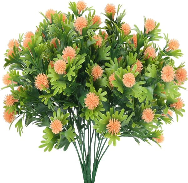 3 Stykker Kunstige Blomster Dekoration Kunstig Plante Udendørs Indendørs