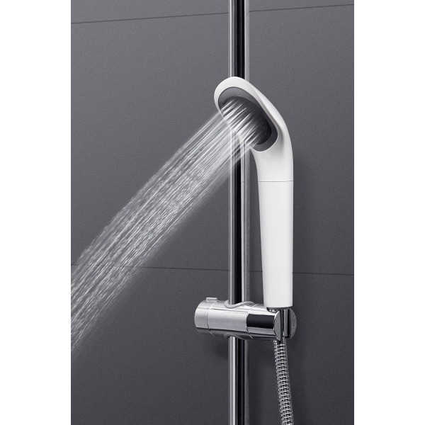 Dusjforsterker Blomst Sprinkler Avtakbar Anti-Blokkering WC Hånd S