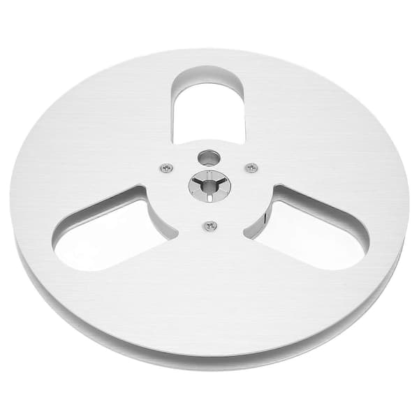 1/4 7 Tommer Tom Spole 3 Huller Aluminium Legering Åbningsmaskine Del Optagespole til TEAC Sølv