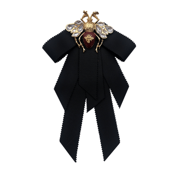 Bi-sløjfe broche med Rhinestone sløjfe broche Båndsløjfe t