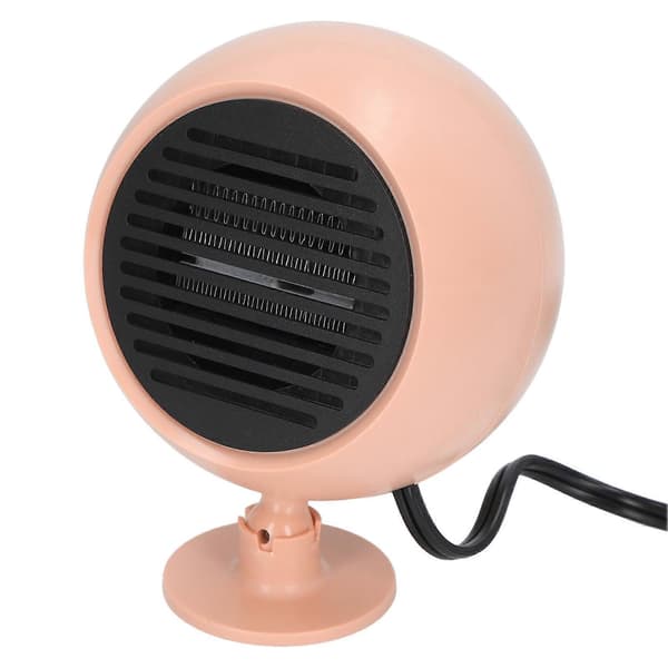 Bilvarmer Multi Vinkel Rotasjon Planetarisk Bilvarmer Bærbar Vindusdefogger Defroster Rosa 24V